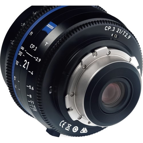 Ống Kính Cine Zeiss CP.3 21mm T/2.9 Ngàm XD eXtended Data/Feet